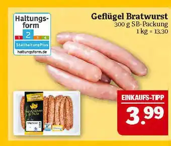 Marktkauf Geflügel bratwurst Angebot