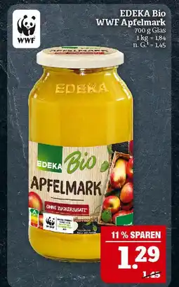 Marktkauf Edeka bio wwf apfelmark Angebot