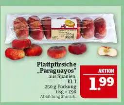 Marktkauf Plattpfirsiche paraguayos Angebot
