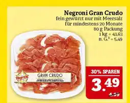 Marktkauf Negroni gran crudo Angebot