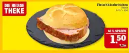 Marktkauf Die heiße theke fleischkäsebrötchen Angebot