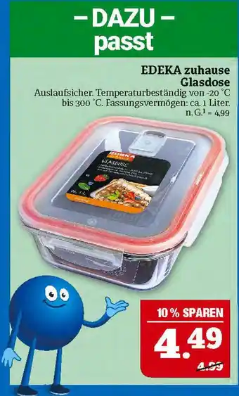 Marktkauf Edeka zuhause glasdose Angebot