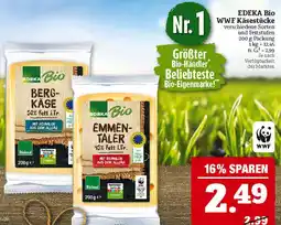 Marktkauf Edeka bio wwf käsestücke Angebot