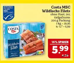 Marktkauf Costa wildlachs filets Angebot
