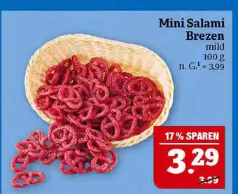 Marktkauf Mini salami brezen Angebot