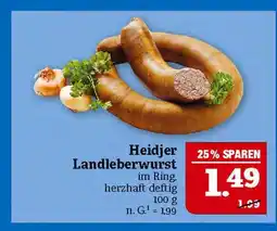 Marktkauf Heidjer landleberwurst Angebot