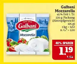 Marktkauf Galbani mozzarella Angebot