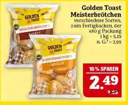 Marktkauf Golden toast meisterbrötchen Angebot