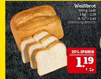Marktkauf Weißbrot Angebot