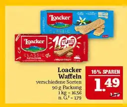 Marktkauf Loacker waffeln Angebot