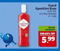 Marktkauf Itarol aperitivo rosa Angebot