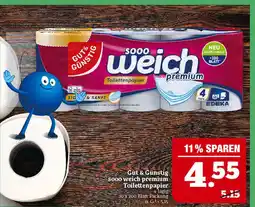 Marktkauf Gut & günstig sooo weich premium toilettenpapier Angebot