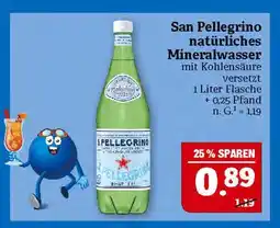 Marktkauf San pellegrino natürliches mineralwasser Angebot