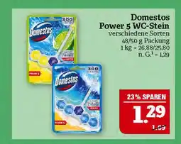 Marktkauf Domestos power 5 wc-stein Angebot