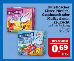 Marktkauf Durstlöscher eistee pfirsich-geschmack Angebot