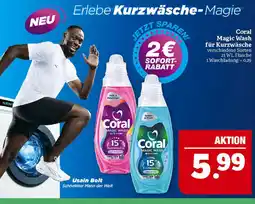 Marktkauf Coral magic wash für kurzwäsche Angebot