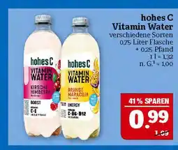 Marktkauf Hohes c vitamin water Angebot