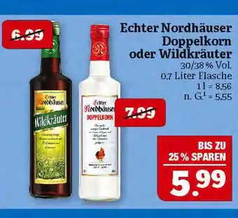 Marktkauf Echter nordhäuser doppelkorn Angebot