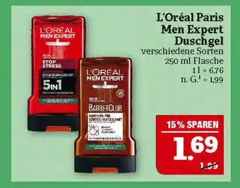 Marktkauf L'oréal paris men expert duschgel Angebot