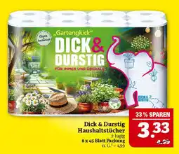 Marktkauf Gartenglück dick & durstig haushaltstücher Angebot
