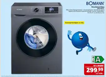 Marktkauf Bomann waschmaschine wat7185ti Angebot