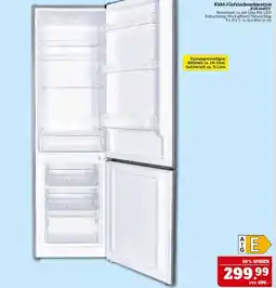 Marktkauf Kühl-/gefrierkombination kgk262eix Angebot