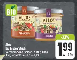 Edeka Allos bio brotaufstrich Angebot