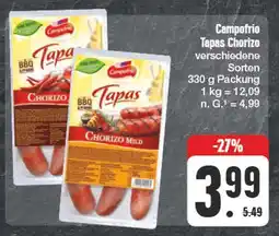 Edeka Campofrío tapas chorizo Angebot