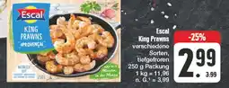 Edeka Escal king prawns Angebot