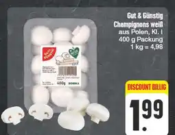 Edeka Gut & günstig champignons weiß Angebot
