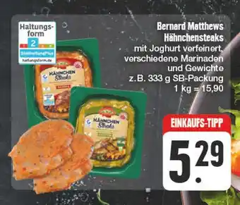 Edeka Bernard matthews hähnchensteaks Angebot