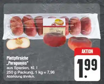 Edeka Plattpfirsiche paraguayos Angebot