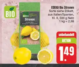 Edeka Edeka bio zitronen Angebot