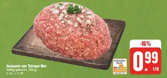 Edeka Hackepeter oder thüringer mett Angebot