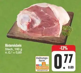 Edeka Hintereisbein Angebot