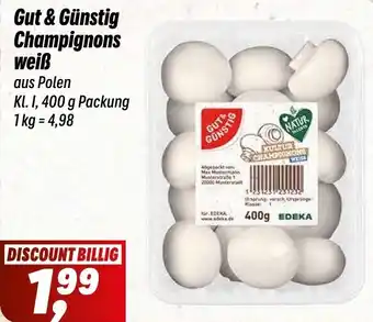 Simmel Gut &Günstig Champignons weiß Angebot
