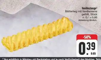 Edeka Vanillestange Angebot