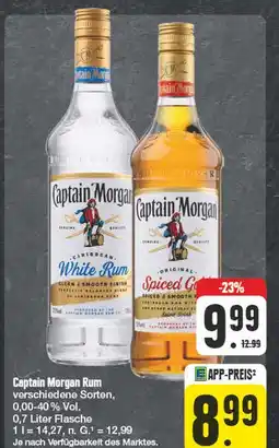 Edeka Captain morgan white rum Angebot