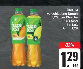 Edeka Fuze tea fuze tea Angebot
