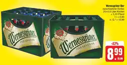 Edeka Wernesgrüner bier Angebot