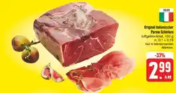Edeka Original italienischer parma schinken Angebot