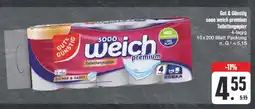 Edeka Gut & günstig sooo weich premium toilettenpapier Angebot