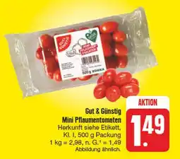 Edeka Gut & günstig mini pflaumentomaten Angebot