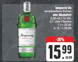 Edeka Tanqueray tanqueray gin verschiedene sorten Angebot