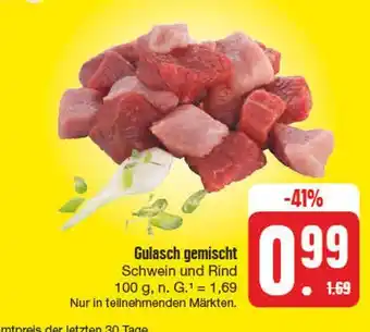 Edeka Gulasch gemischt Angebot