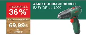 Edeka Bosch akku-bohrschrauber easy drill 1200 Angebot