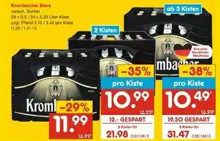 Netto Marken-Discount Krombacher biere Angebot