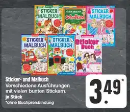 Edeka Sticker- und malbuch Angebot