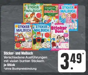 Edeka Sticker- und malbuch Angebot