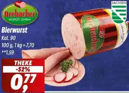 Simmel Drebacher Bierwurst Angebot